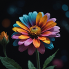 Bunte Blume