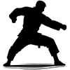 Judo Fighter Outline
