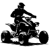 Contour du quad Quad