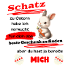 At Easter? Myself!
