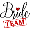 Team Bride Heart Hen