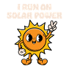 Ich fahre mit Solarenergie