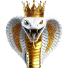 King Cobra with Crown