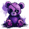 Cute Creepy Teddy Bear