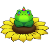 Einhornfrosch Sonnenbume