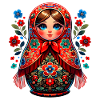 Fille russe ! Matriochka Russe pour Russes