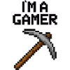 pixel gamer pickaxe