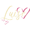 Luise Nom Prénom Calligraphie Coeur