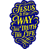 Jesus Way Truth Life Bible Verse