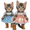 Dirndl kitties