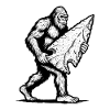 Bigfoot Flintknapping Flint Arrowheads