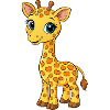 Bébés girafes