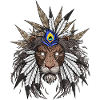 Native Amarican Lion