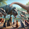 Chats & Dinosaures