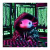 Cyber axolotl en code numérique