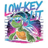 Low-Key Lit Turtle