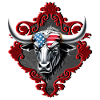 Pride and strength: an American bull