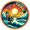 Kitesurfing