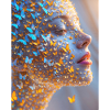 Butterfly Face Art