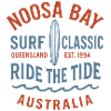 Noosa Bay Classic Surfer Australia