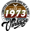 Elegant Vintage: 1973 Retro Cadeau 1973 2025