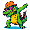 Crocodile Dabbing