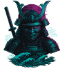 Glitch Samurai - Le guerrier numérique