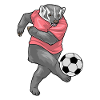 Badger Soccer Player Soccer