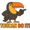 Toucan Do It – Motivational Bird