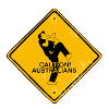 Caution australians