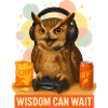 Gamer owl on energy