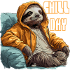 Sloth chill day
