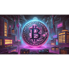 Purple Bitcoin logo