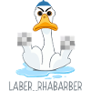 Laber rhubarb funny sayings