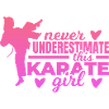 Never underestimate a karate girl