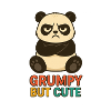 Grumpy but Cute – Panda Mood Shirt