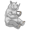 Rhino Coffee Mug