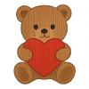 Teddy bear with heart