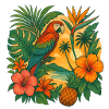 Tropical Collage