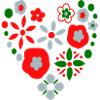 Fleurs de cœur
