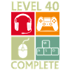 Level 40 Birthday Gamer