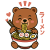 Ramen Noodle Bear