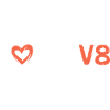 Car Love V8 - Musclecar Logo