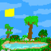 Cute pixel landscape!
