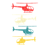 Retro Helicopter