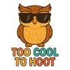 Too Cool to Hoot – Cool Owl