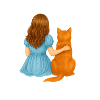 Soul Friends – Girl & Cat