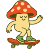 Skater Mushroom
