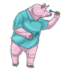 Fléchette cochon Fléchette