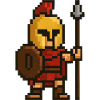 Pixel spartiate